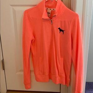 Victoria secret PINK quarter zip NWOT